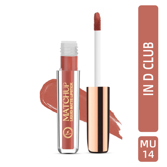Liquid Lip Color | Long Lasting | Non-Transfer & Waterproof Lipstick for Women :- In D Club
