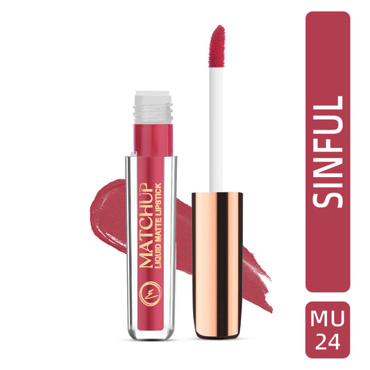 Liquid Lip Color | Long Lasting | Non-Transfer & Waterproof Lipstick for Women :- Sinful