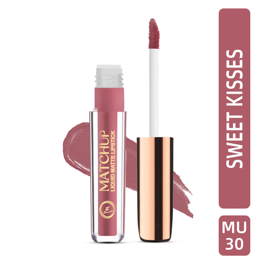 Liquid Lip Color | Long Lasting | Non-Transfer & Waterproof Lipstick for Women :- Sweet Kisses